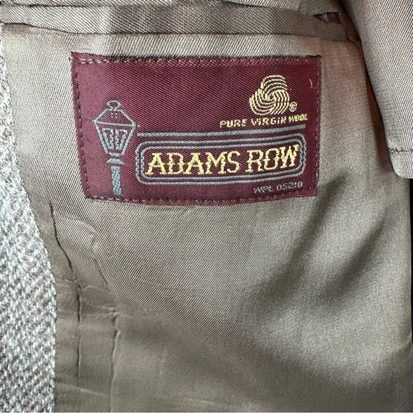 Adam's Row Vintage Pure Virgin Wool Blazer - Picture 2 of 11